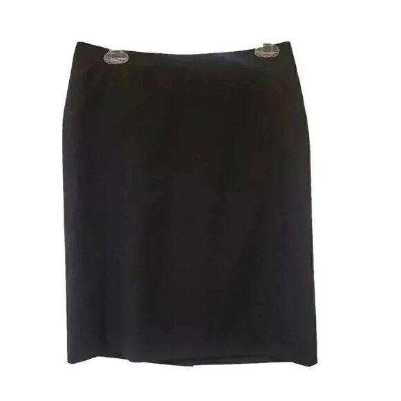 Banana Republic Women's Black Lightweight Wool/Poly/Spandex Lined Pencil Straigh - Picture 3 of 13